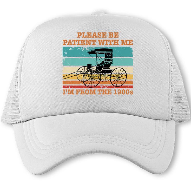 I'm From The 1900s Vintage Retirement Premium Trucker Cap