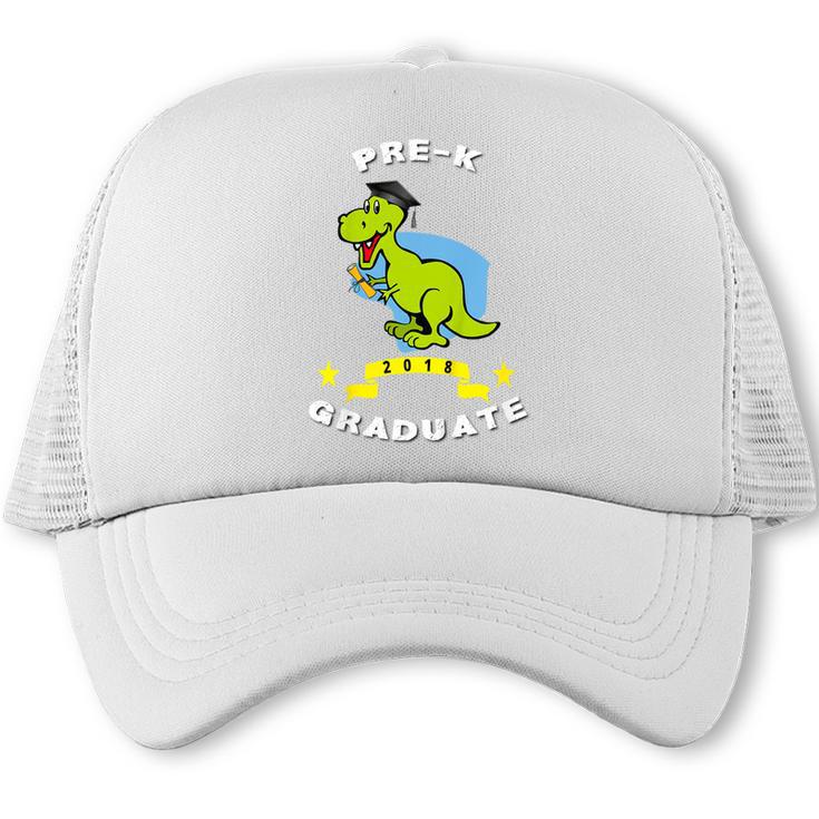 Kids Dinosaur Pre-K Graduation TShirt Kids Preschool Graduation Trucker Cap