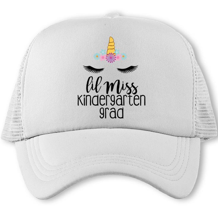 Kids Lil Miss Kindergarten Grad Shirt Graduation Shirts 2018 Trucker Cap