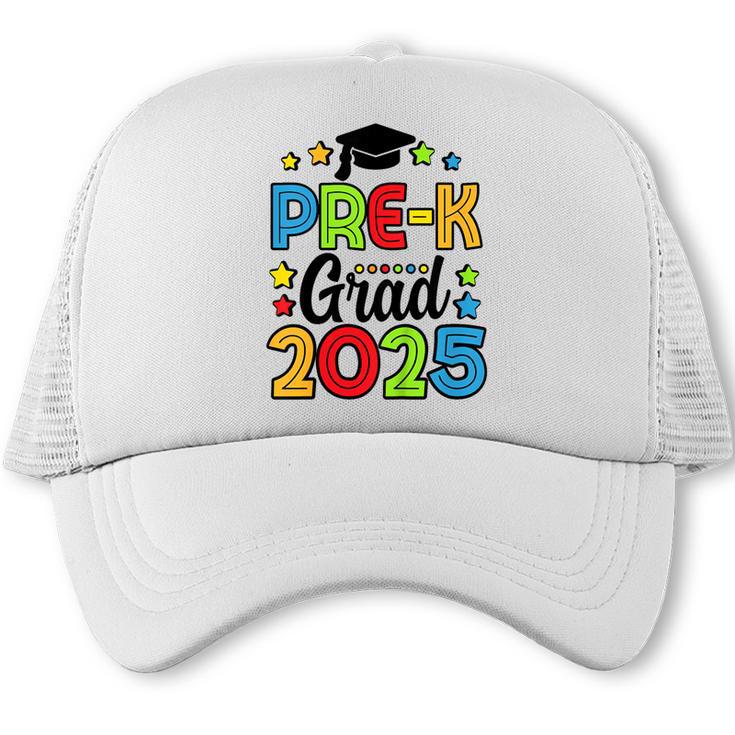 Kids Pre-K Grad 2025 Preschool Prek Graduation Trucker Cap