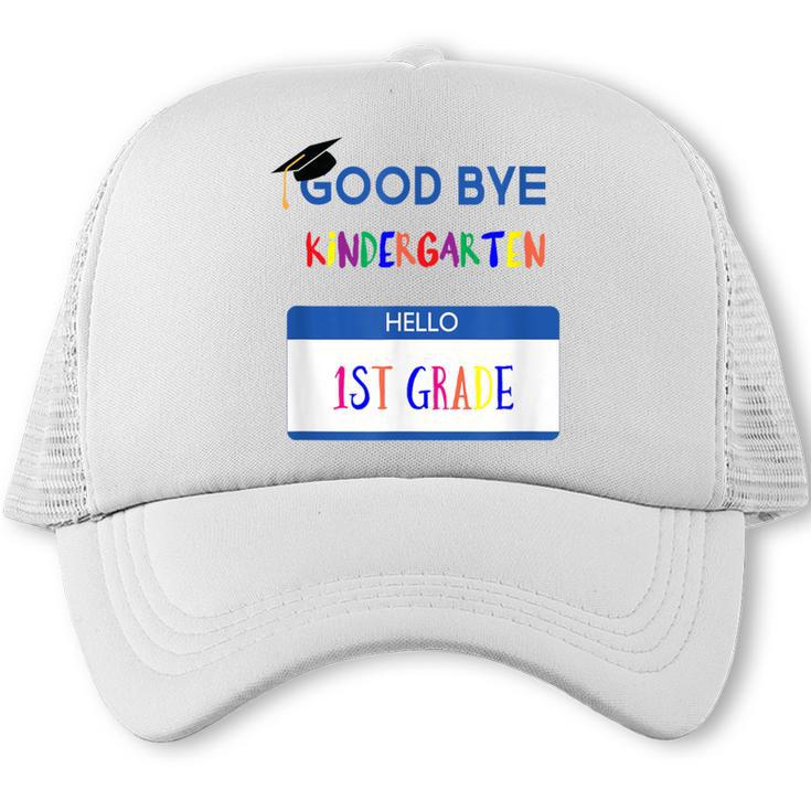 Kindergarten To 1st Grade Graduation T Shirt Trucker Cap
