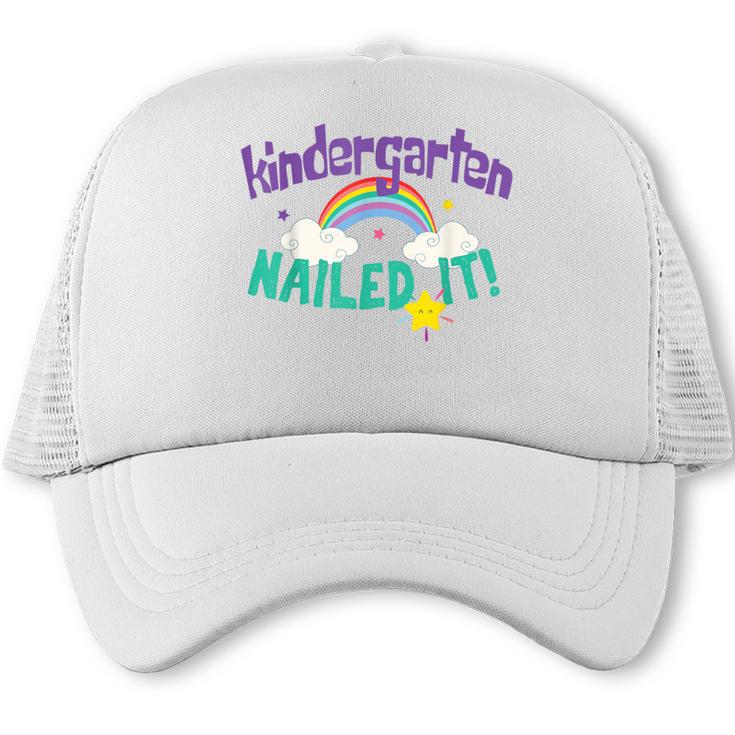 Kindergarten Graduation Nailed It Kids 2021 Trucker Cap