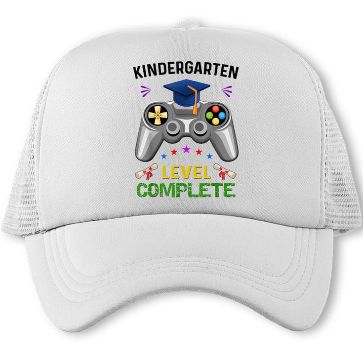 Kindergarten Level Complete Graduation Class 2023 Gamer Kids Trucker Cap