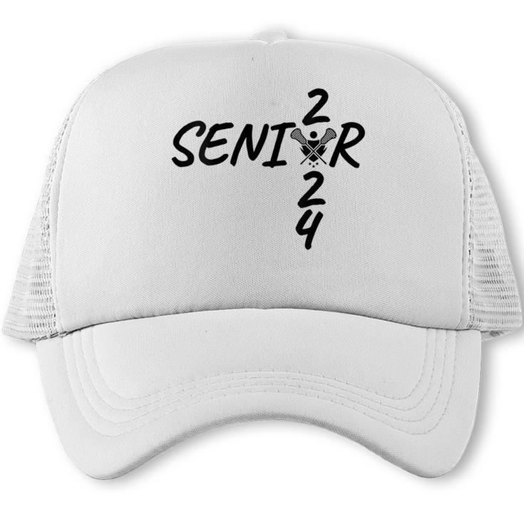 Lacrosse Senior 2024 Sticks And Ball Graduation Trucker Cap