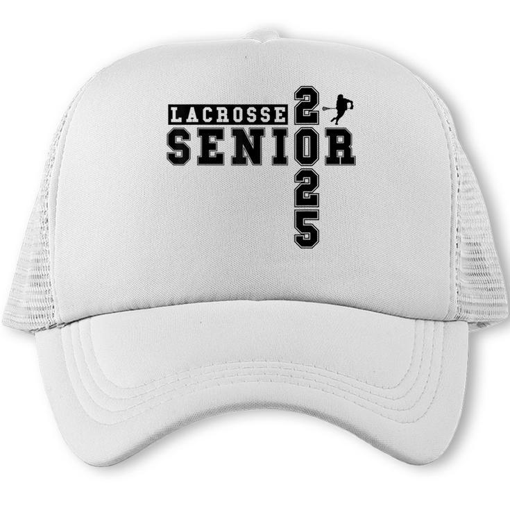 Lacrosse Senior Night Lacrosse Senior 2025 Graduation 29 Trucker Cap