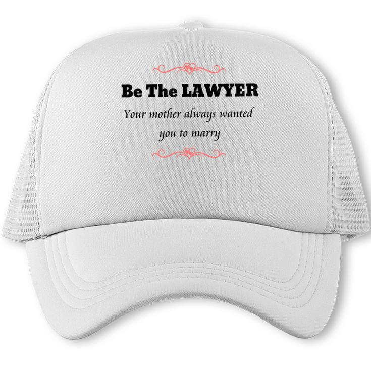 Lawyer Law School Graduation T Shirt Female Graduate Trucker Cap