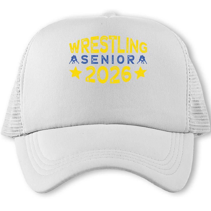 Night Wrestling Senior 2026 Graduation Trucker Cap