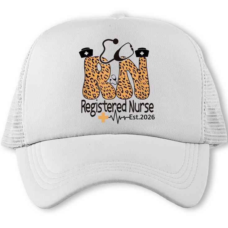Nurse Est 2026 Graduation Graduate Nursing Student RN LPN Trucker Cap