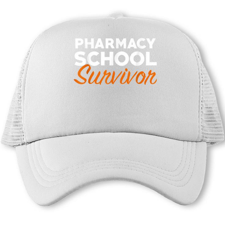 Pharmacy Student Graduation Survivor Shirt Trucker Cap