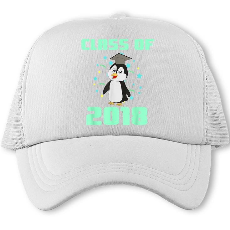 Pinguin Class 2018 Shirt Graduation  Kids Graduate Trucker Cap