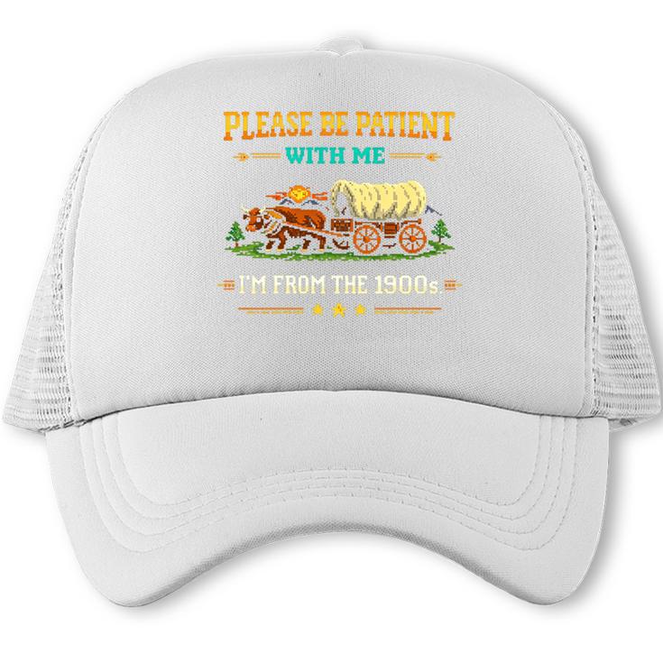 Please Be Patient With Me I'm From The 1900s Classic Game Premium Tri-Blend Trucker Cap