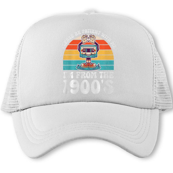 Please Be Patient With Me I'm From The 1900s Kawaii Premium Tri-Blend Trucker Cap