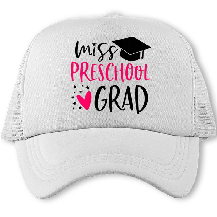 Preschool Graduation Shirt For Girl 2019 Miss Preschool Grad Trucker Cap