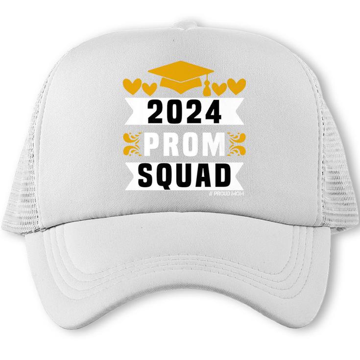Prom Squad 2024 High School Graduation Party Premium Trucker Cap