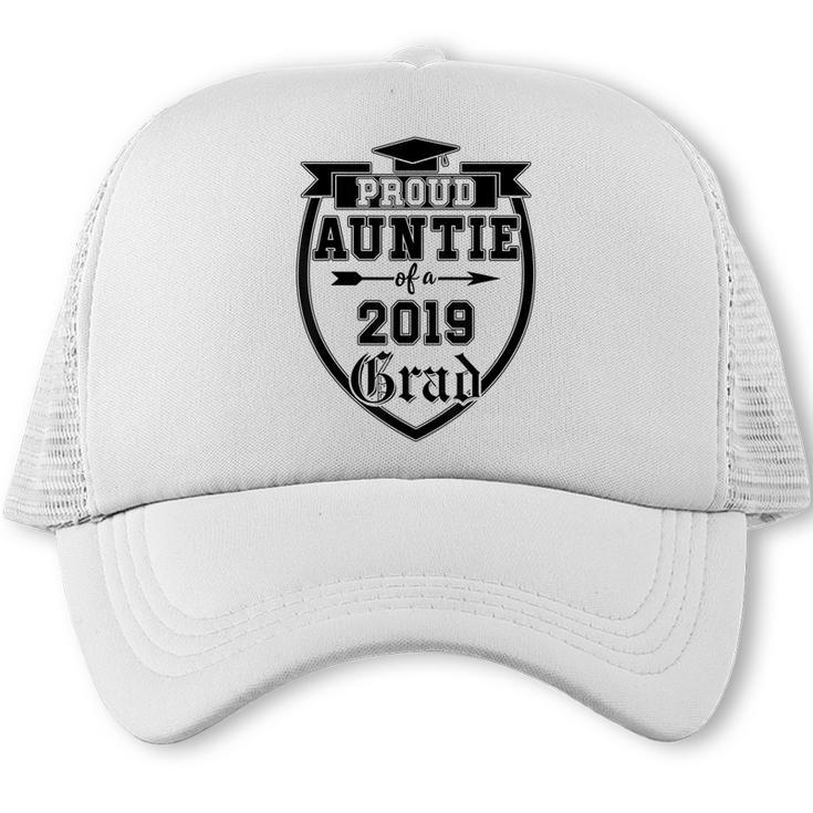 Proud Auntie Of a 2019 Grade Aunt Graduation Trucker Cap