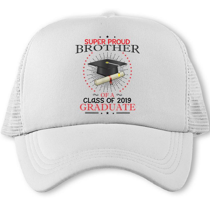 Proud Brother The Class Of 2019 Graduate Graduation Shirt Trucker Cap