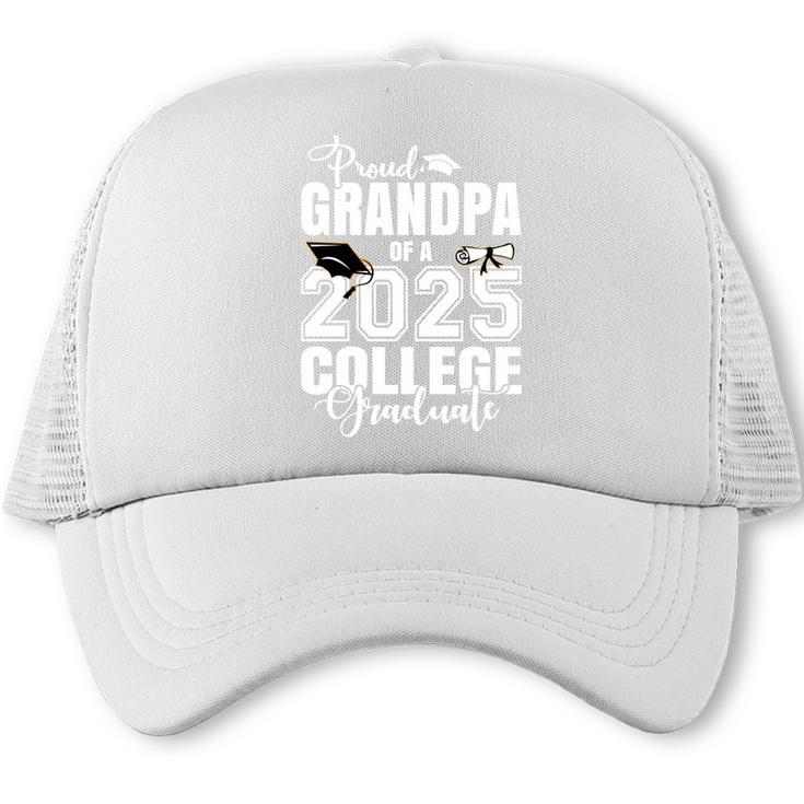 Proud Grandma Of A 2025 College Graduate Graduation Trucker Cap