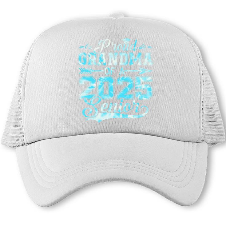 Proud Grandma Of a 2025 Senior Graduate Graduation Premium Trucker Cap