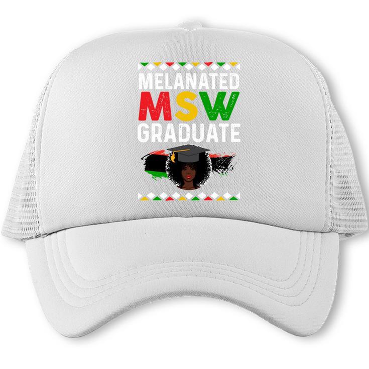 Queen MSW Social Work Grads Masters Graduation Trucker Cap