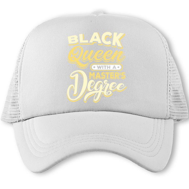 Queen Proud Masters Graduation Trucker Cap