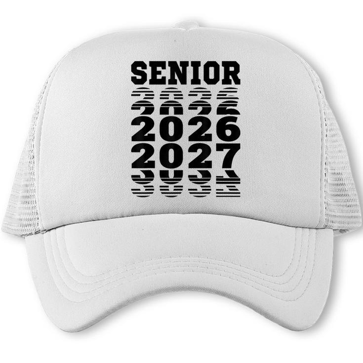 Senior 2026 2027 Class Of Graduation Trucker Cap