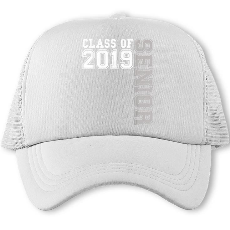 Senior Class Of 2019 19 High School Graduation Tee Trucker Cap