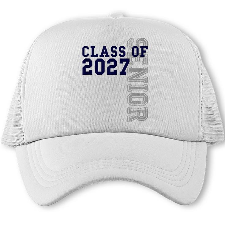 Senior Class Of 2027 Graduation Year High School & College Trucker Cap