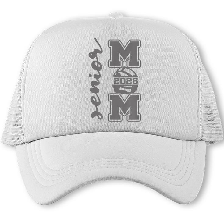 Senior Mom 2026 Wrestling Athlete Proud Parent Graduation Trucker Cap