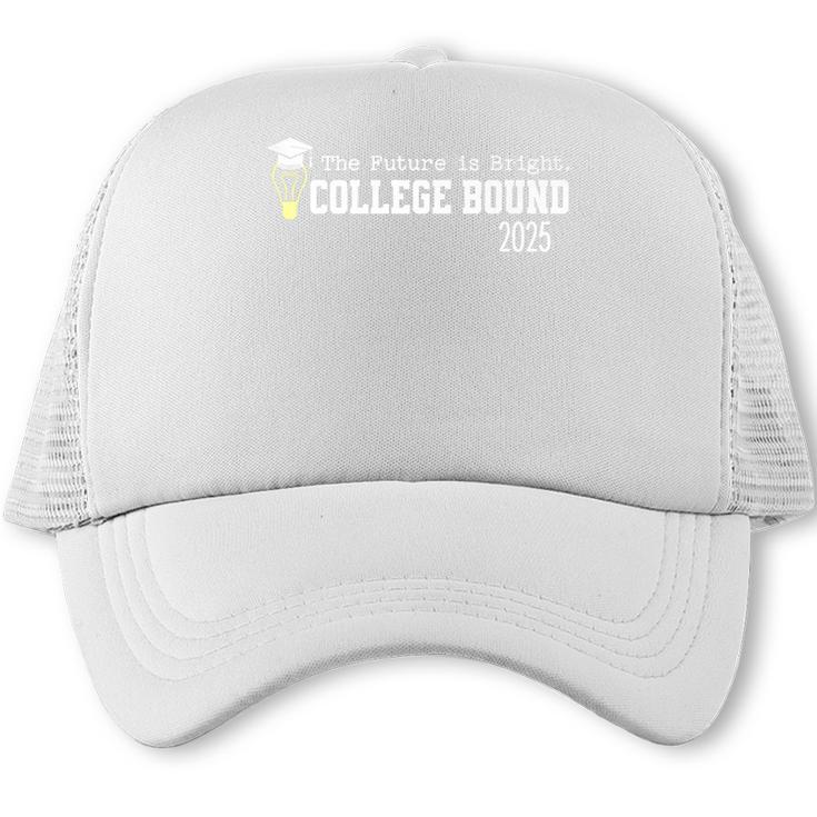 Seniors Graduation 2025 Bright High School Graduate Premium Trucker Cap