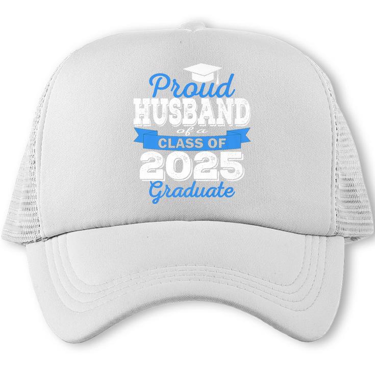 Super Proud Husband Of 2025 Graduate Graduation Family Premium Trucker Cap