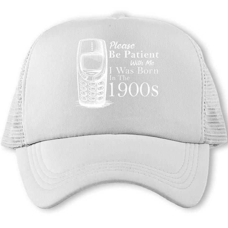 Vintage Birthday Seniors I'm From The 1900s Premium Trucker Cap