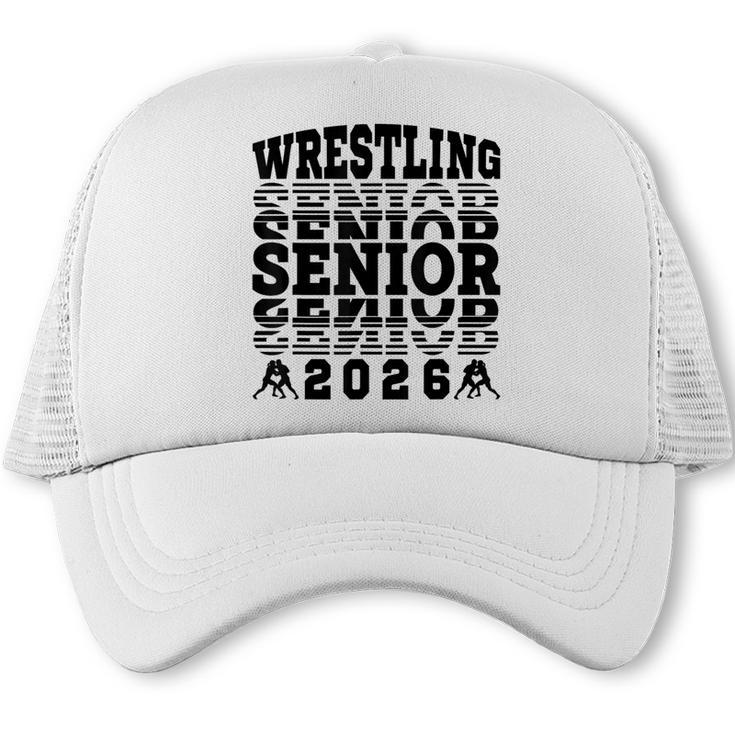 Wrestling Senior 2026 Graduation Trucker Cap