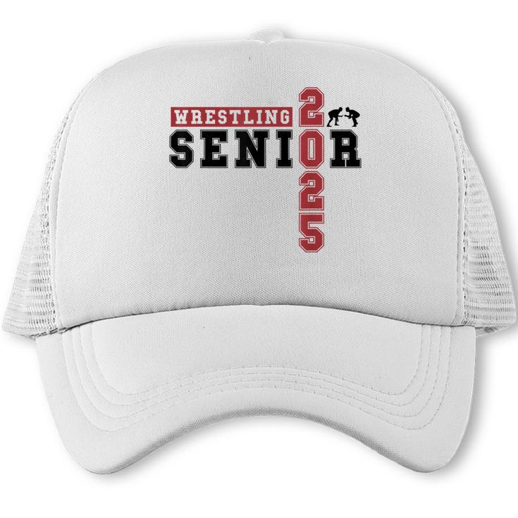 Wrestling Senior Night Wrestling Senior 2025 Graduation 69 Trucker Cap