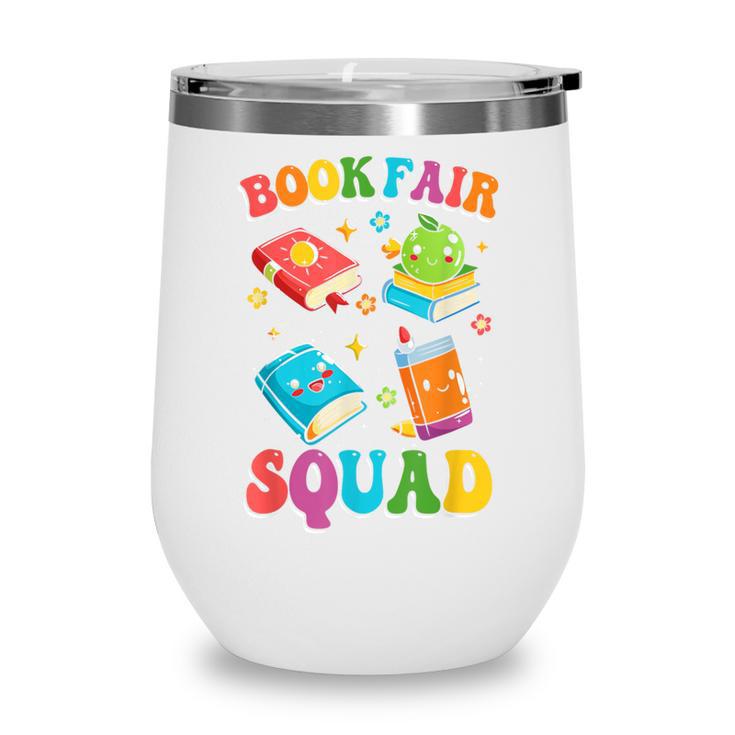 Book Fair Squad Wine Tumbler