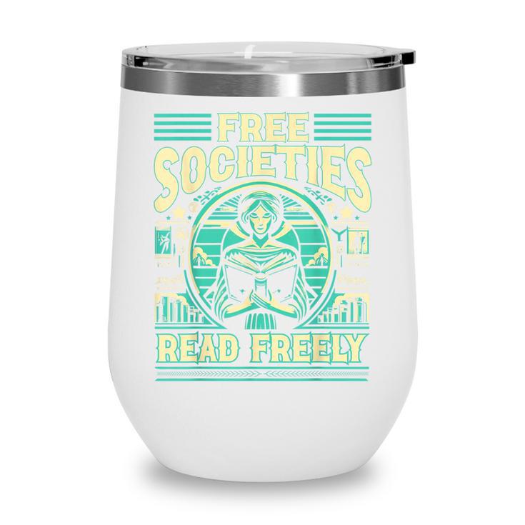 Book Lover Banned Books Reading Banned Books Wine Tumbler