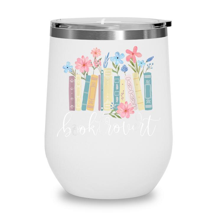 Booktrovert Book Lover Reading Bookworm Reader Wine Tumbler