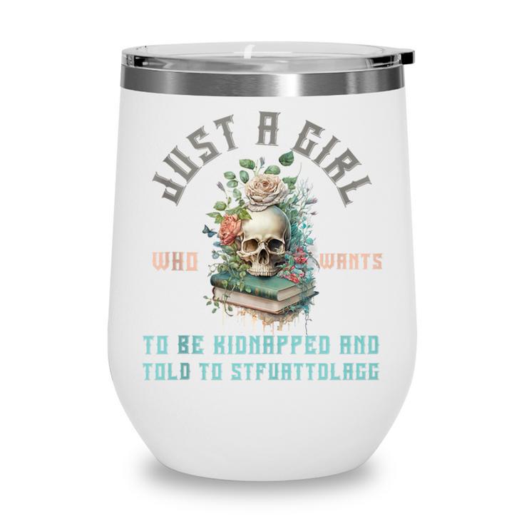 Dark Romance Women STFUATTDLAGG Smutt Book Merch Good Girl Wine Tumbler