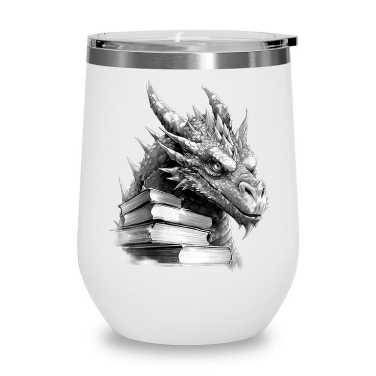 Dragon Book Wine Tumbler