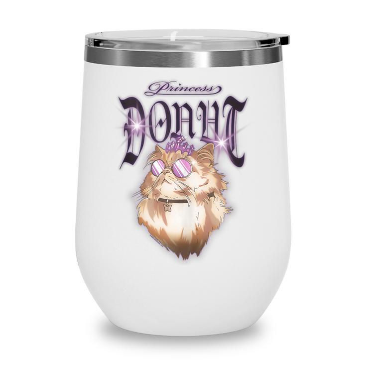 Dungeon Crawler Carl Airbrushed Princess Donut Series Book Wine Tumbler