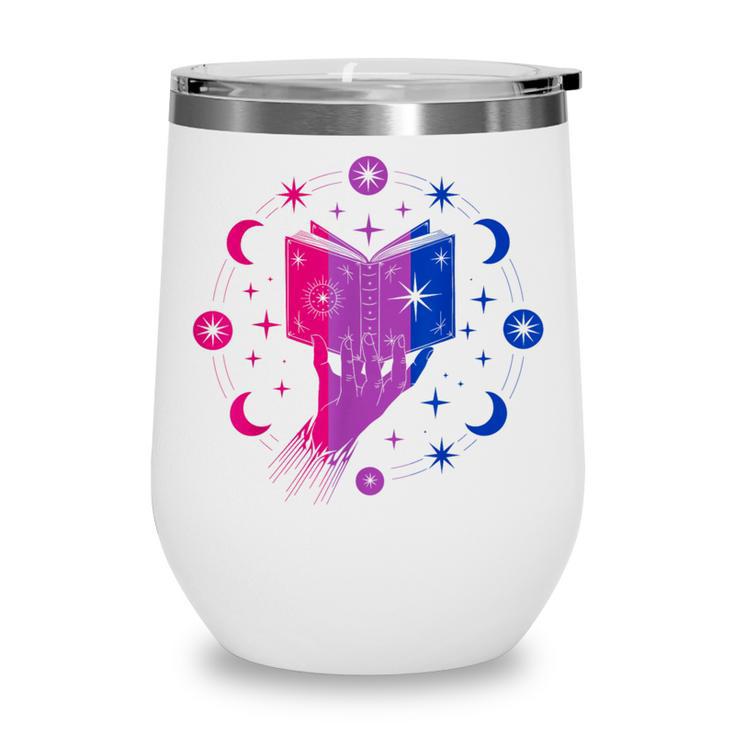 Magic Bi-Pride Book Of Cosmic Energy Wine Tumbler