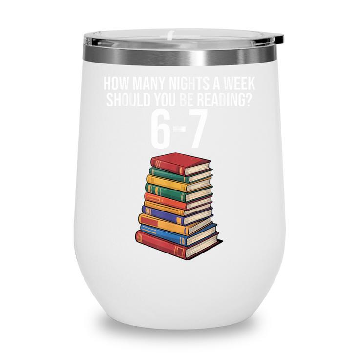 Reading Book Teacher 67 Six Seven Meme Wine Tumbler