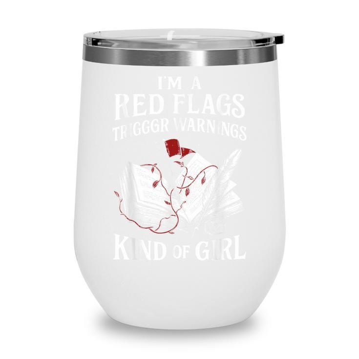 Spicy Book Reader Morally Gray Dark Romance Bookish Wine Tumbler