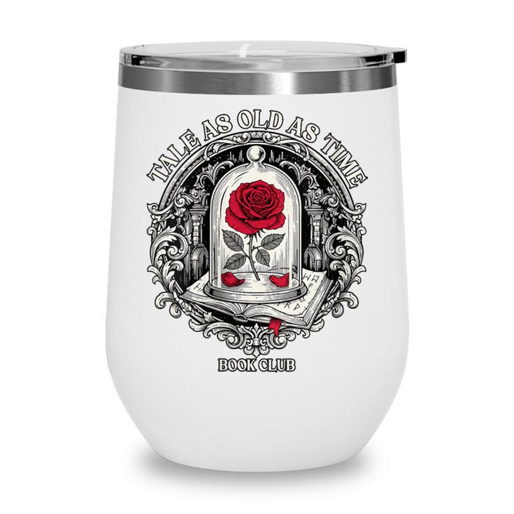 Tale As Old As Time Classic Book Lover Retro Wine Tumbler