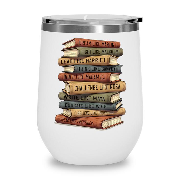 Vintage Books History Retro Book Lover Teacher Wine Tumbler
