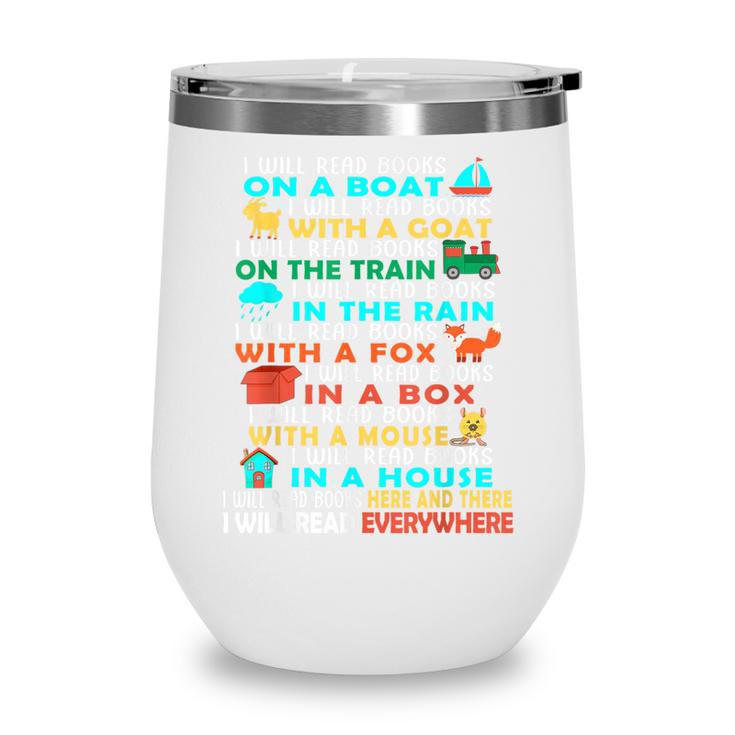 I Will Read Books On A Boat Kids Reading Read Books Wine Tumbler