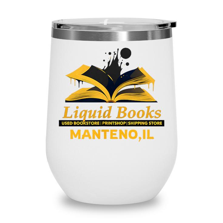 Academy Of Bookcraft Cute Wizard Cat Magic Books Wine Tumbler