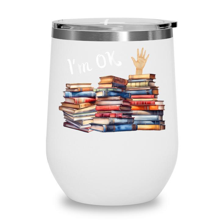 Book Lover For Women Readers Teacher Librarian Wine Tumbler