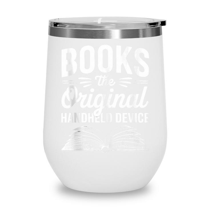 Books The Original Handheld Device Book Reading Wine Tumbler