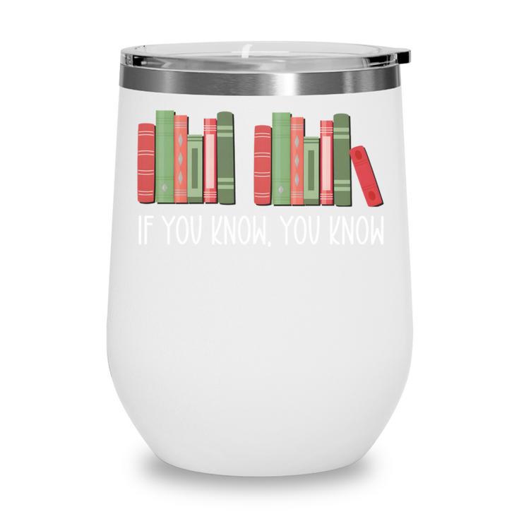 Christmas Book 67 If You Know You Know 67 Meme Teacher Wine Tumbler