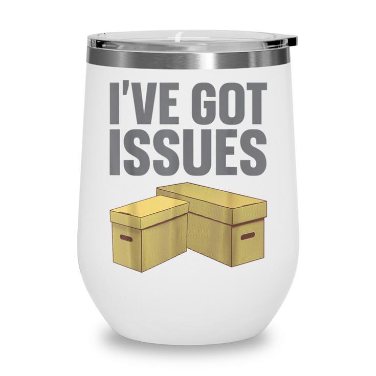 Comic Books Art For Men Women Collector Comic Book Lover Wine Tumbler